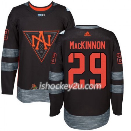 Nordamerika Trøje Nathan MacKinnon 29 2016 World Cup Sort Premier